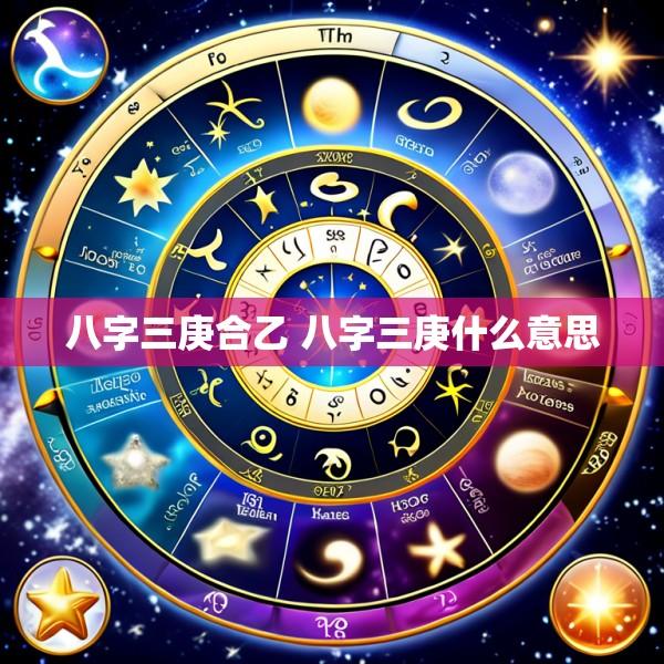 八字三庚合乙 八字三庚什么意思