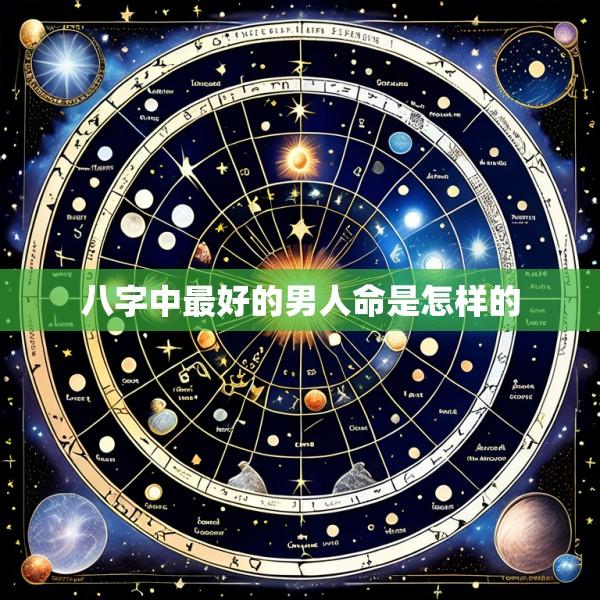 八字中最好的男人命是怎样的