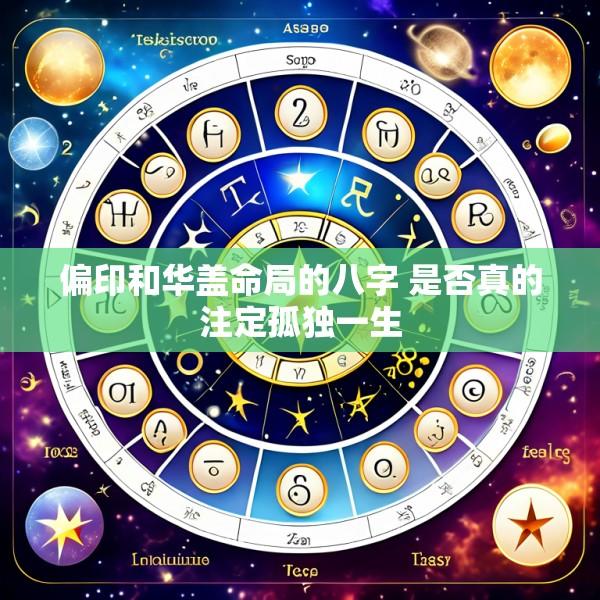 偏印和华盖命局的八字 是否真的注定孤独一生