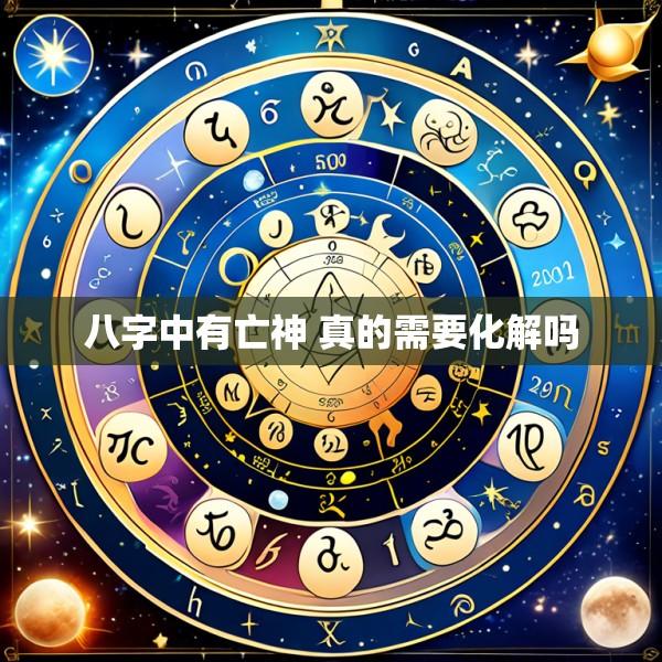 八字中有亡神 真的需要化解吗