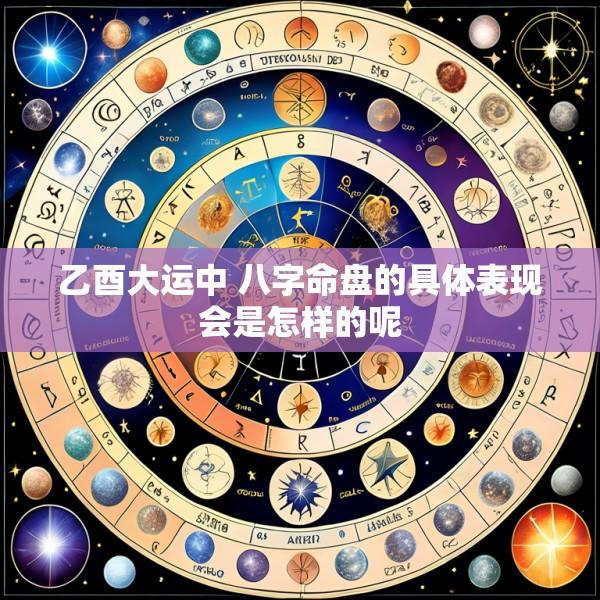 乙酉大运中 八字命盘的具体表现会是怎样的呢