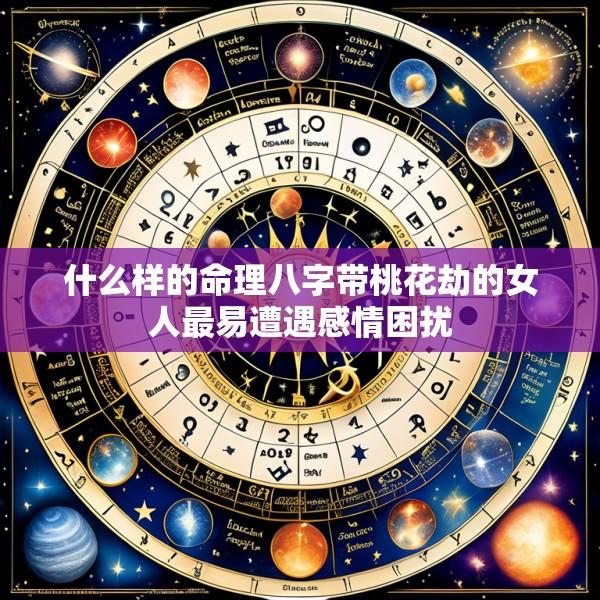 什么样的命理八字带桃花劫的女人最易遭遇感情困扰