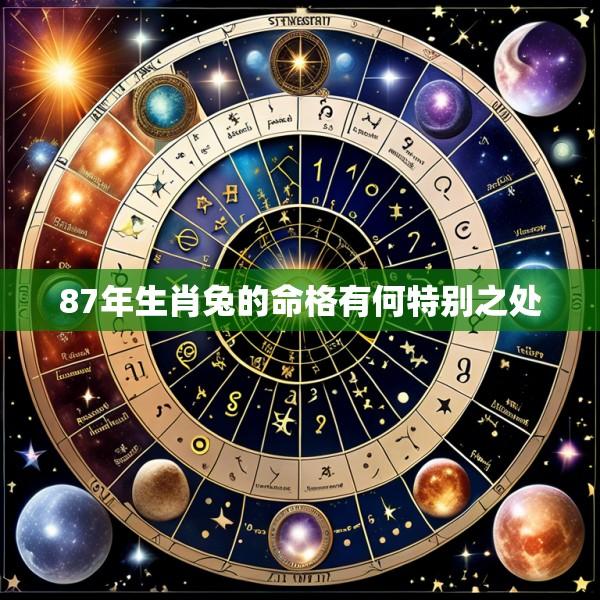 87年生肖兔的命格有何特别之处