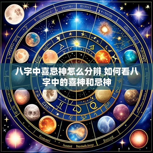 八字中喜忌神怎么分辨 如何看八字中的喜神和忌神