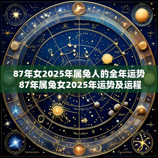 87年女2025年属兔人的全年运势 87年属兔女2025年运势及运程每月运程五月运气
