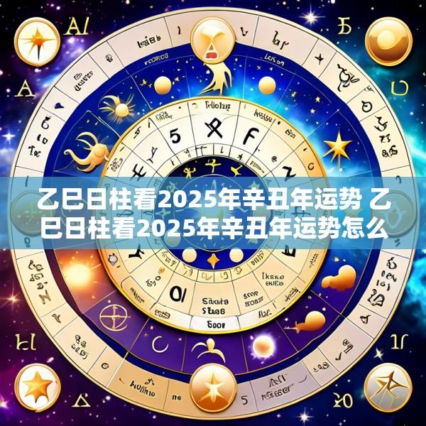 乙巳日柱看2025年辛丑年运势 乙巳日柱看2025年辛丑年运势怎么样