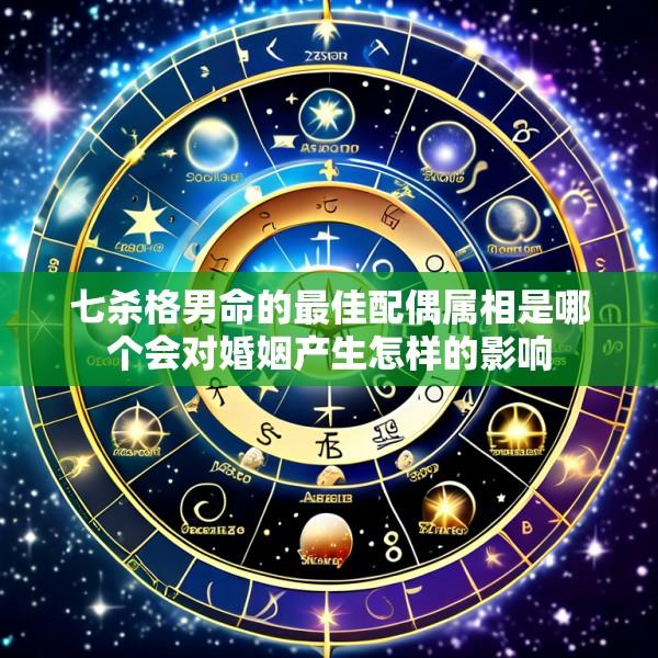 七杀格男命的最佳配偶属相是哪个会对婚姻产生怎样的影响