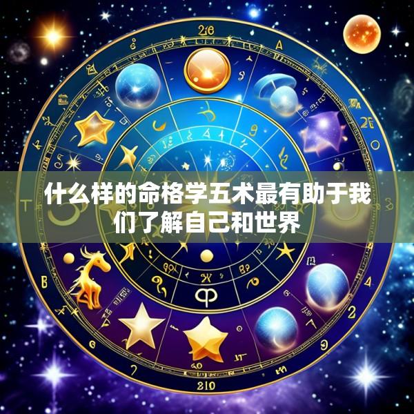 什么样的命格学五术最有助于我们了解自己和世界