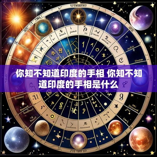 你知不知道印度的手相 你知不知道印度的手相是什么