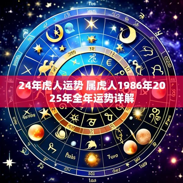 24年虎人运势 属虎人1986年2025年全年运势详解