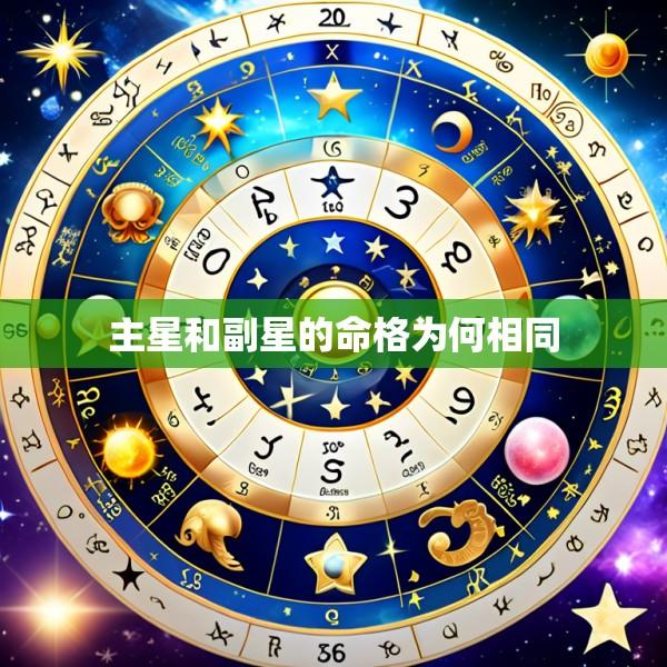 主星和副星的命格为何相同