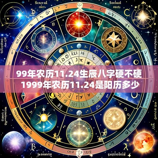 99年农历11.24生辰八字硬不硬 1999年农历11.24是阳历多少