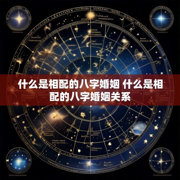 什么是相配的八字婚姻 什么是相配的八字婚姻关系