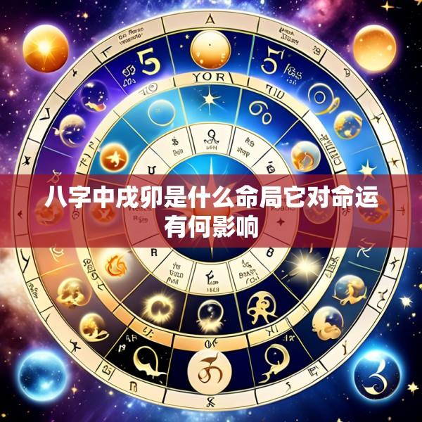 八字中戌卯是什么命局它对命运有何影响