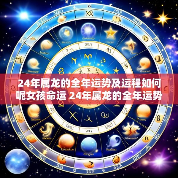 24年属龙的全年运势及运程如何呢女孩命运 24年属龙的全年运势及运程如何呢女孩命运怎么样