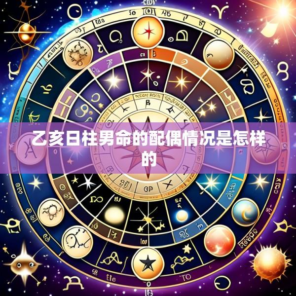 乙亥日柱男命的配偶情况是怎样的