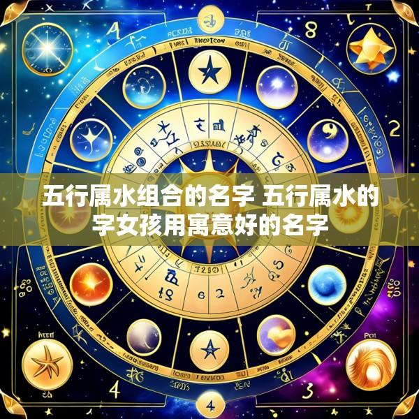 五行属水组合的名字 五行属水的字女孩用寓意好的名字