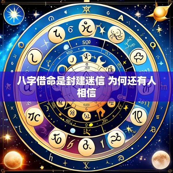 八字借命是封建迷信 为何还有人相信