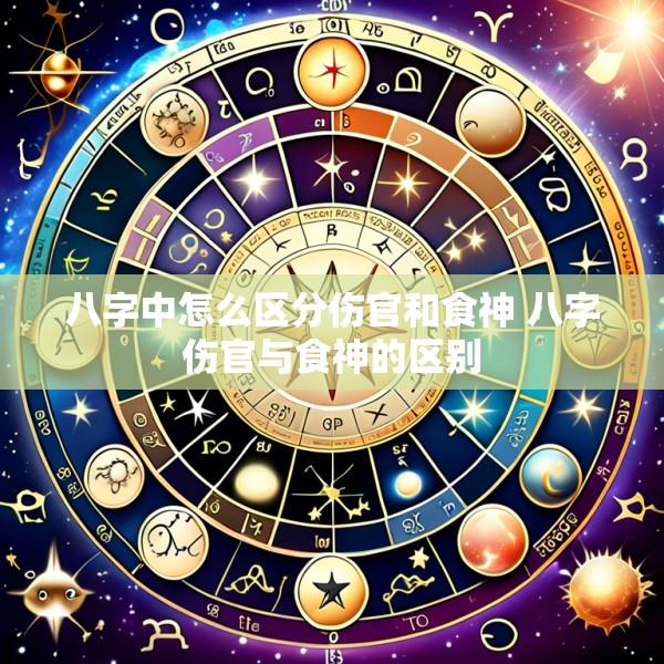 八字中怎么区分伤官和食神 八字伤官与食神的区别