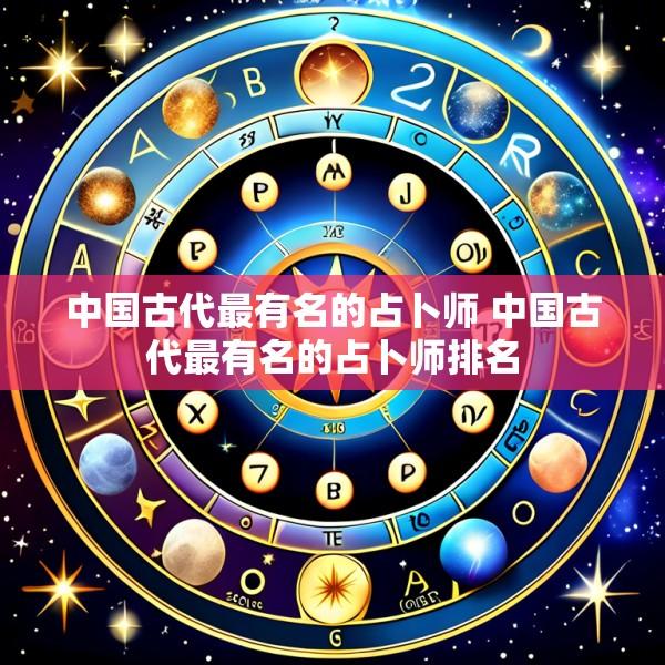 中国古代最有名的占卜师 中国古代最有名的占卜师排名