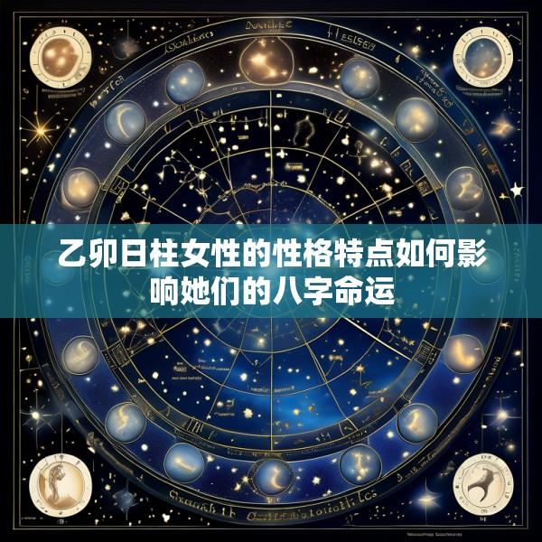 乙卯日柱女性的性格特点如何影响她们的八字命运