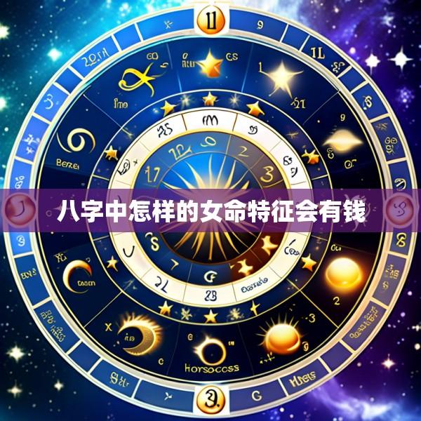 八字中怎样的女命特征会有钱