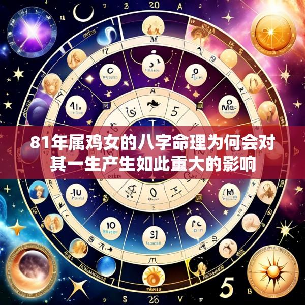 81年属鸡女的八字命理为何会对其一生产生如此重大的影响
