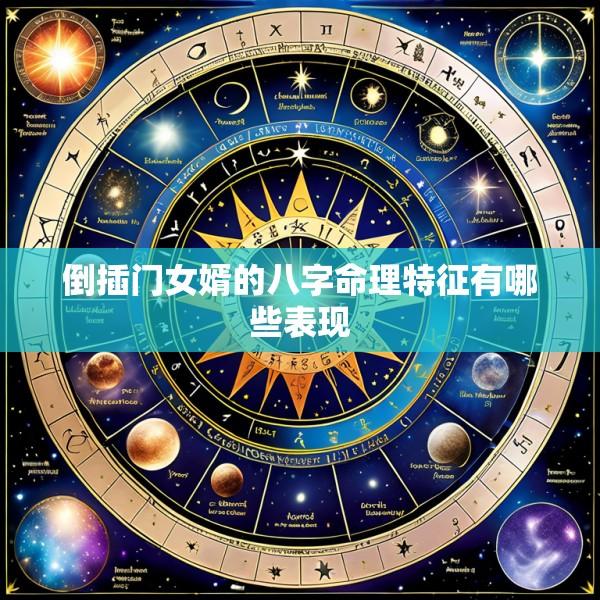 倒插门女婿的八字命理特征有哪些表现