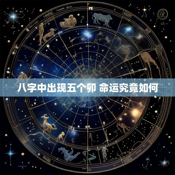 八字中出现五个卯 命运究竟如何
