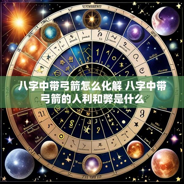 八字中带弓箭怎么化解 八字中带弓箭的人利和弊是什么