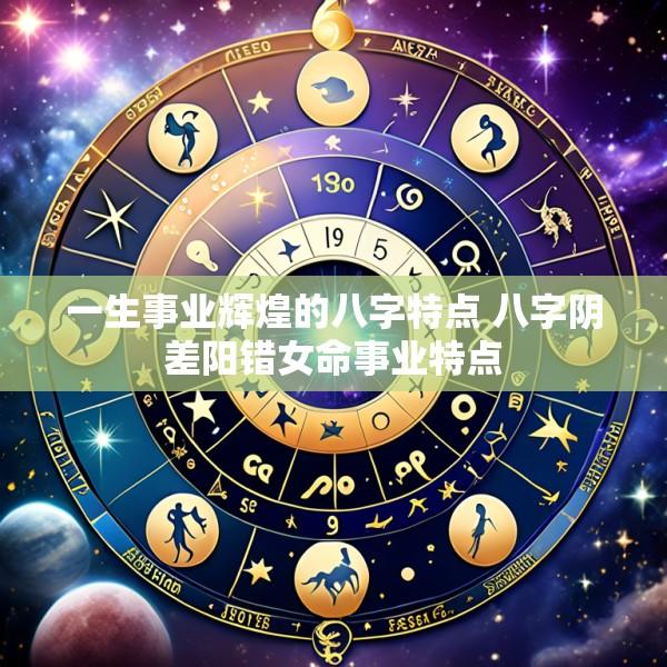 一生事业辉煌的八字特点 八字阴差阳错女命事业特点