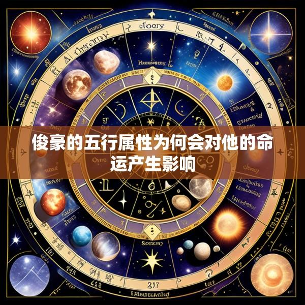俊豪的五行属性为何会对他的命运产生影响