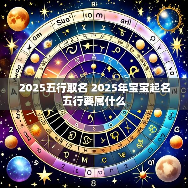2025五行取名 2025年宝宝起名五行要属什么