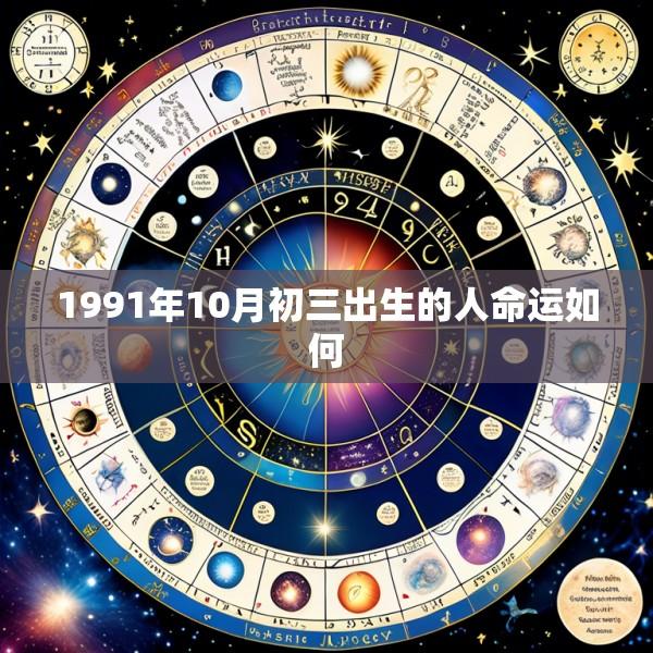 1991年10月初三出生的人命运如何