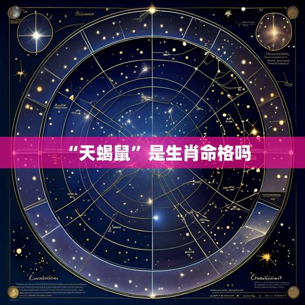 “天蝎鼠”是生肖命格吗