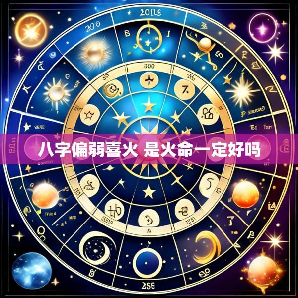 八字偏弱喜火 是火命一定好吗