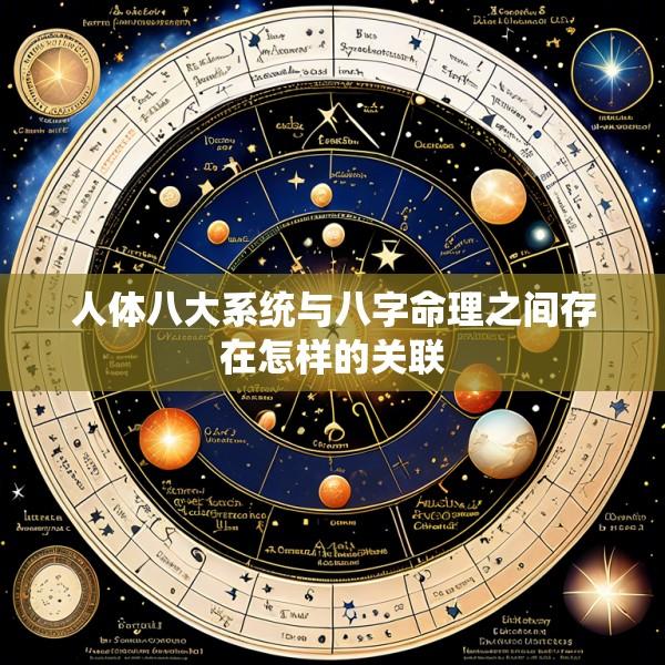 人体八大系统与八字命理之间存在怎样的关联