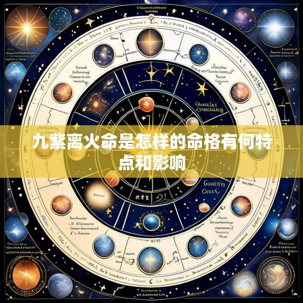 九紫离火命是怎样的命格有何特点和影响