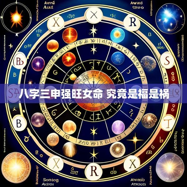 八字三申强旺女命 究竟是福是祸