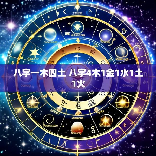 八字一木四土 八字4木1金1水1土1火