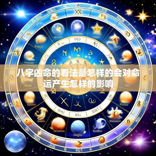 八字凶命的看法是怎样的会对命运产生怎样的影响