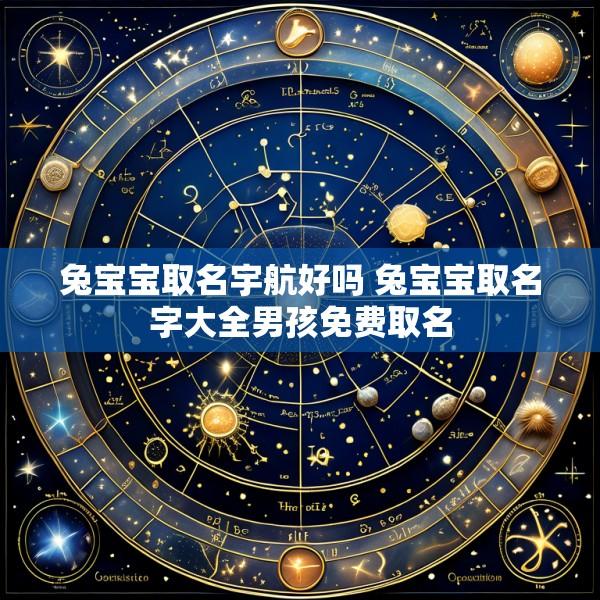 兔宝宝取名宇航好吗 兔宝宝取名字大全男孩免费取名
