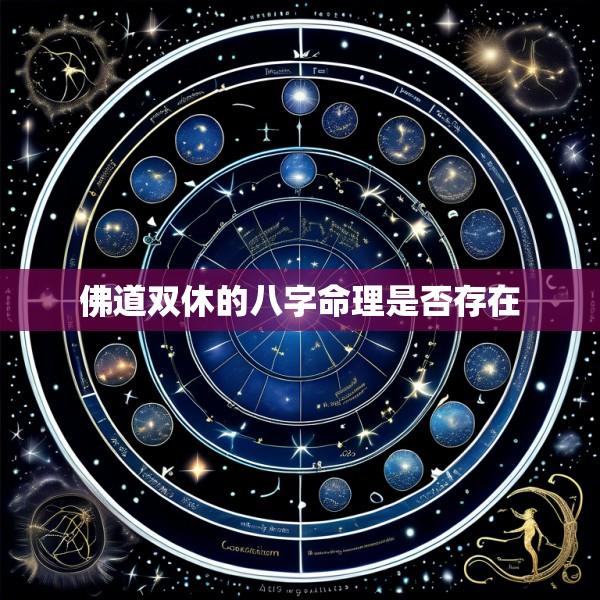 佛道双休的八字命理是否存在