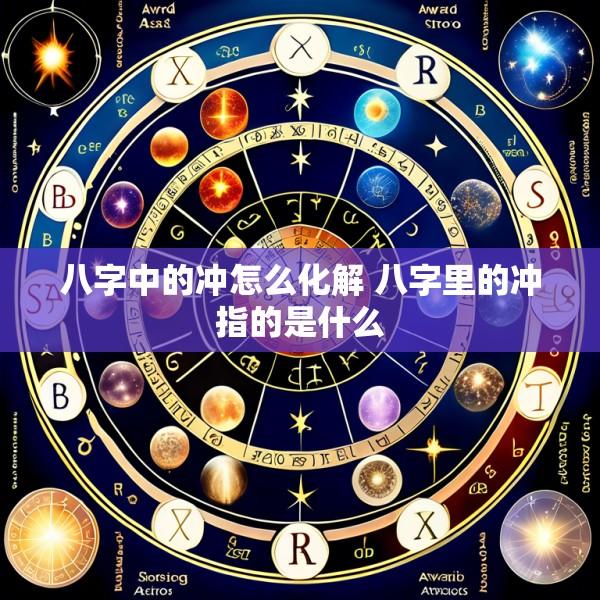 八字中的冲怎么化解 八字里的冲指的是什么