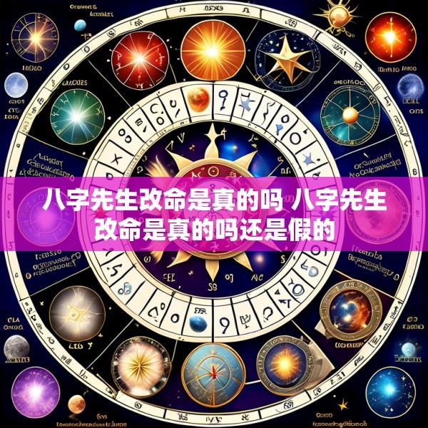 八字先生改命是真的吗 八字先生改命是真的吗还是假的