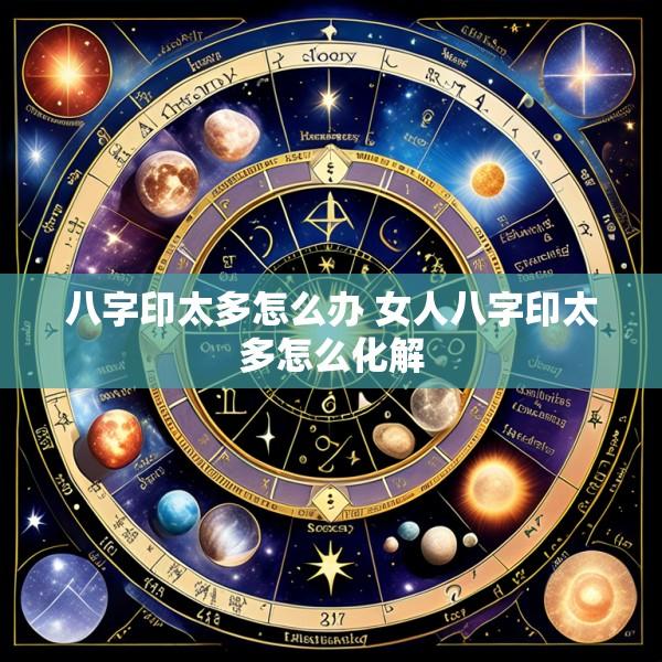 八字印太多怎么办 女人八字印太多怎么化解