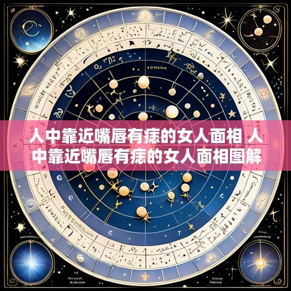 人中靠近嘴唇有痣的女人面相 人中靠近嘴唇有痣的女人面相图解