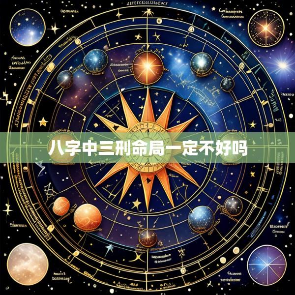 八字中三刑命局一定不好吗