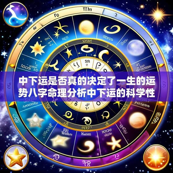 中下运是否真的决定了一生的运势八字命理分析中下运的科学性有多高