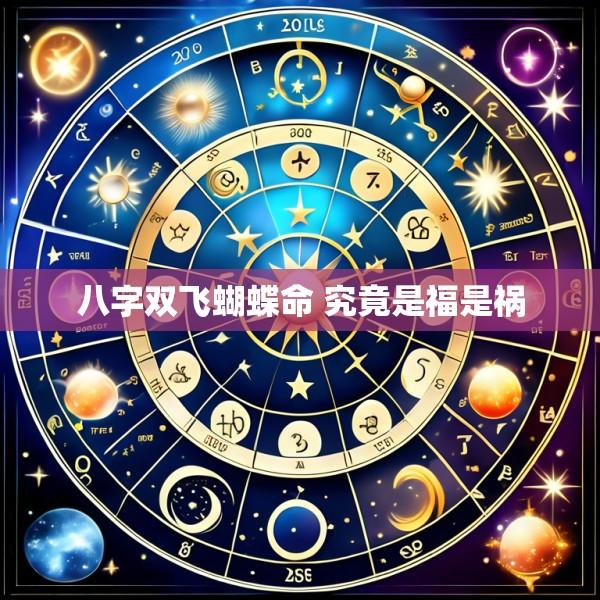 八字双飞蝴蝶命 究竟是福是祸